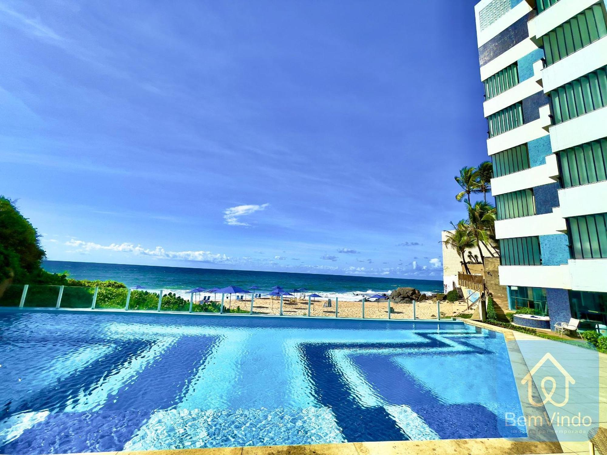 Apartamento Completo Com Vista Mar E Pe Na Areia Salwador Zewnętrze zdjęcie