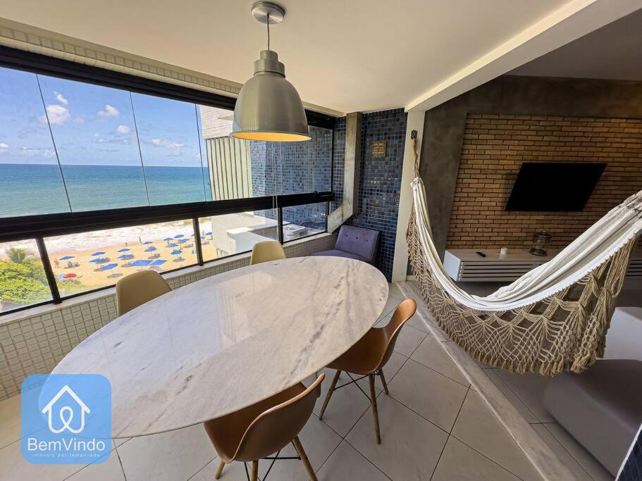 Apartamento Completo Com Vista Mar E Pe Na Areia Salwador Zewnętrze zdjęcie