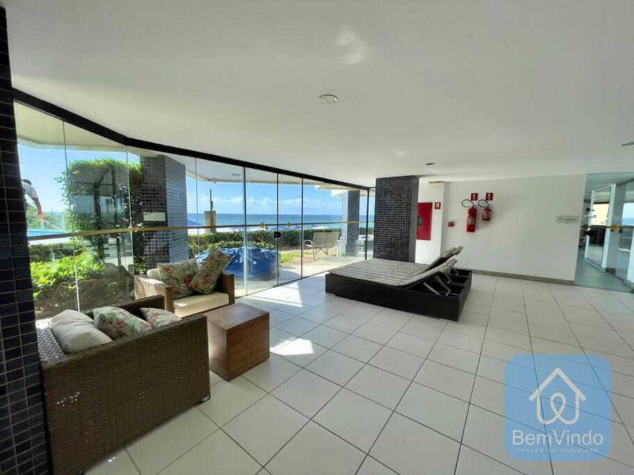 Apartamento Completo Com Vista Mar E Pe Na Areia Salwador Zewnętrze zdjęcie