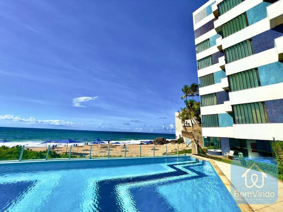 Apartamento Completo Com Vista Mar E Pe Na Areia Salwador Zewnętrze zdjęcie